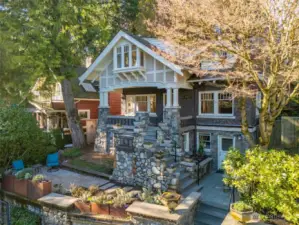 1107 Grand Ave sits just up the Spring Street steps from Lake Washington.