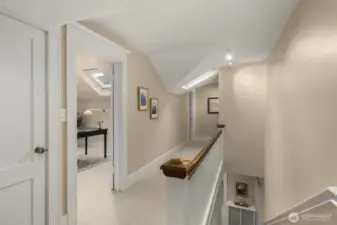 Off this hallway there are four bedrooms.