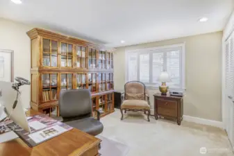 3rd bedroom currently used as an office