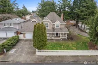 Plenty of driveway space and gated access create easy parking for vehicles, RV, or boat storage.