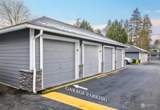 1 car garage.