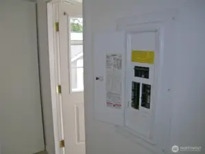 New electric panel