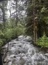 Serene beauty of Index Creek.