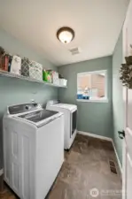 Having laundry upstairs makes your life easier!