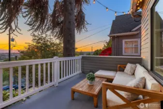 Front porch entry