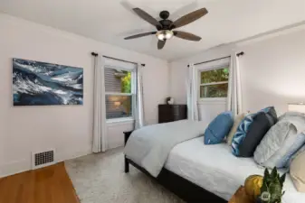 Main floor bedroom