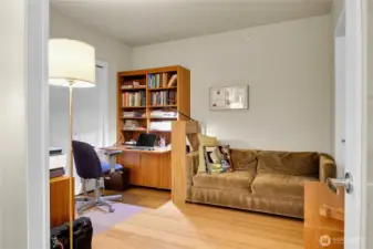 Here is the office that has great closet space and storage as well. Could be an exercise room, nursery or keep it as an office.