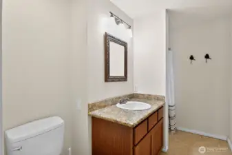 primary bath with shower