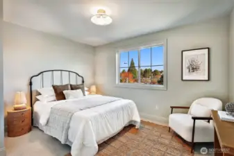 Second additional bedroom upstairs.