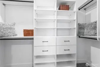 Staged photos are of model home