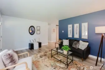 Such a warm and inviting space!