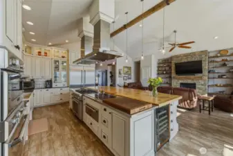 Large Pantry off kitchen