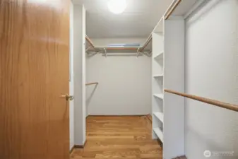 Walk in closet