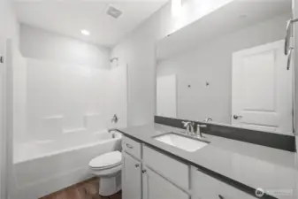 Fresh, modern finishes create a bright and comfortable space.