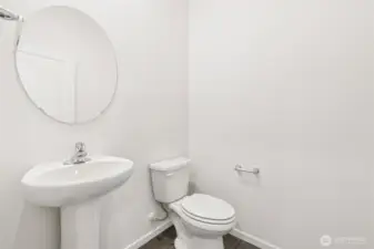 Main floor bathroom -Photos are for representational purposes only, colors, elevation and features may vary.