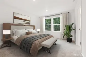 Primary Bedroom #1- Photos are for representational purposes only, colors, elevation and features may vary.