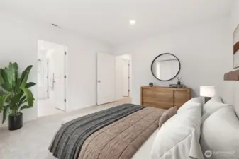 Primary Bedroom -Photos are for representational purposes only, colors, elevation and features may vary.