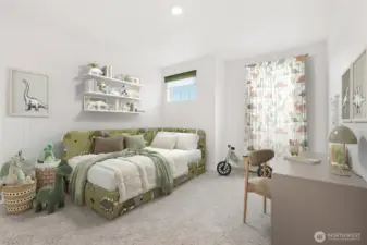 Bedroom #3 - Photos are for representational purposes only, colors, elevation and features may vary.