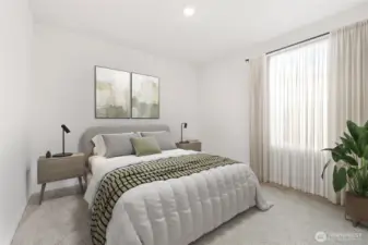 Bedroom #4 - Photos are for representational purposes only, colors, elevation and features may vary.