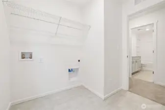 Laundry Room - Photos are for representational purposes only, colors, elevation and features may vary.