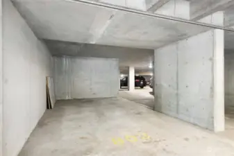 Gated Garage - Designated parking spot