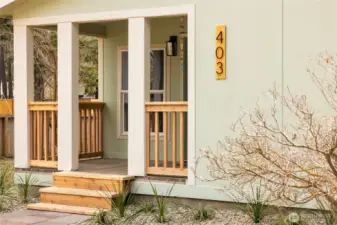 Adorable entry into your new home!
