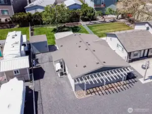 You can see plenty of parking for you, your toys and your guests!!