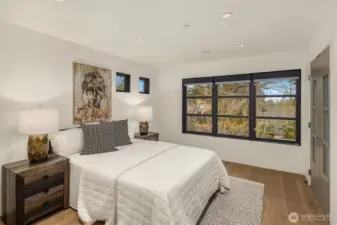 First of three upstairs bedrooms.