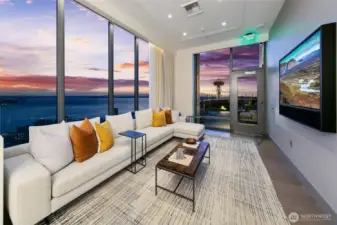 private interior dinning lounge