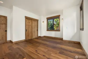 Large main floor guest suite.