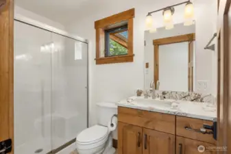 Upstairs bath.
