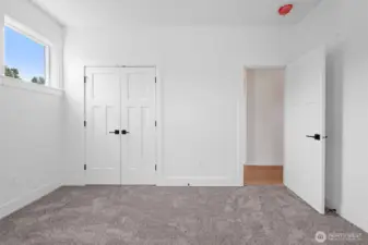 Second guest room designed to have lots of natural light and privicy