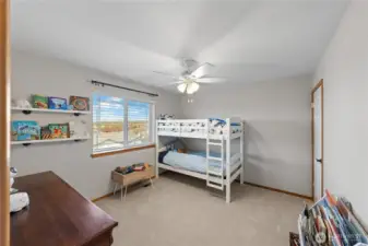 Bedroom 3 has mini walk-in closet.