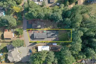 property has a legal access to the hood canal shoreline. Maintained path to the beach is right down the street.