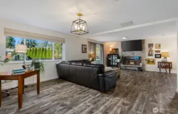 Living room from the back.