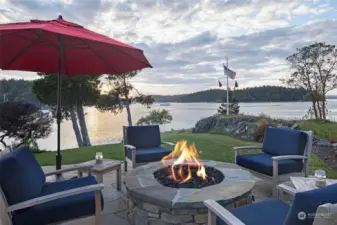 1 or 3 waterfront fire pits