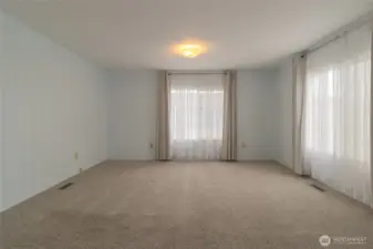 Spacious Primary Bedroom with ample room for a King Sized Bed
