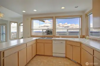 Kitchen with a view!
