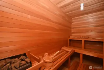 Don’t miss the sauna next to the billiard room— perfect for unwinding after a long day and spacious enough to share with family or guests.