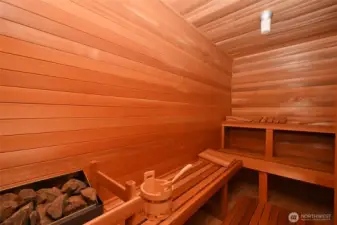 Don’t miss the sauna next to the billiard room— perfect for unwinding after a long day and spacious enough to share with family or guests.