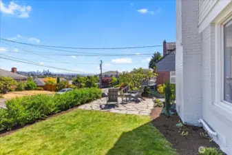 city view from front patio
