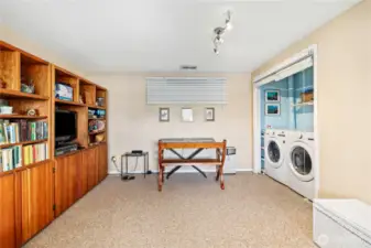 Laundry downstairs