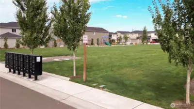 Very close to the community park.