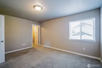 Upstairs Bedroom #1 w/walk in closet