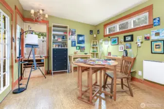Lots of natural light with well designed window layout.