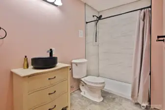 Downstairs  DADU 3/4 Bath