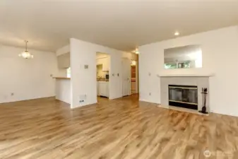 Family Room, Kitchen, Dining Rooms