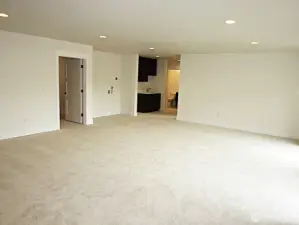 2nd view of large rec room.