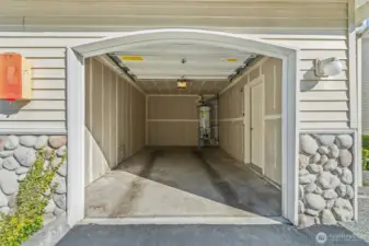 One car garage. Driveway parking available.