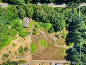 Rare level acreage with utilities all connected! Lot Lines Displayed are estimated